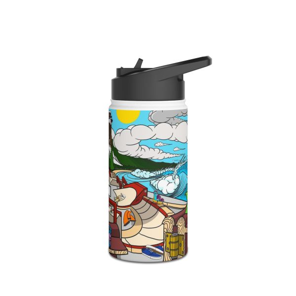 Skatepark Hydrate Stainless Steel Water Bottle, Standard Lid - Image 4