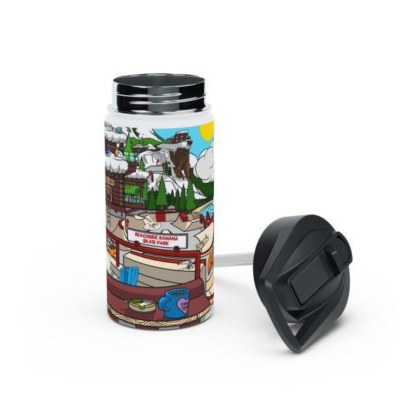 Skatepark Hydrate Stainless Steel Water Bottle, Standard Lid - Image 5