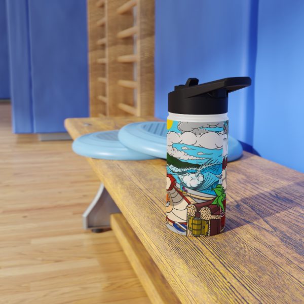 Skatepark Hydrate Stainless Steel Water Bottle, Standard Lid - Image 7