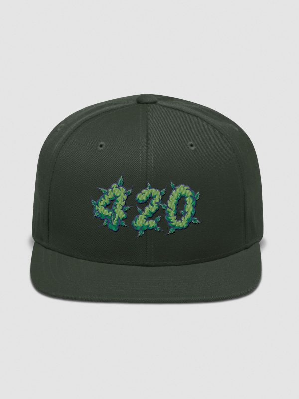 420 Snapback Cap - Image 3